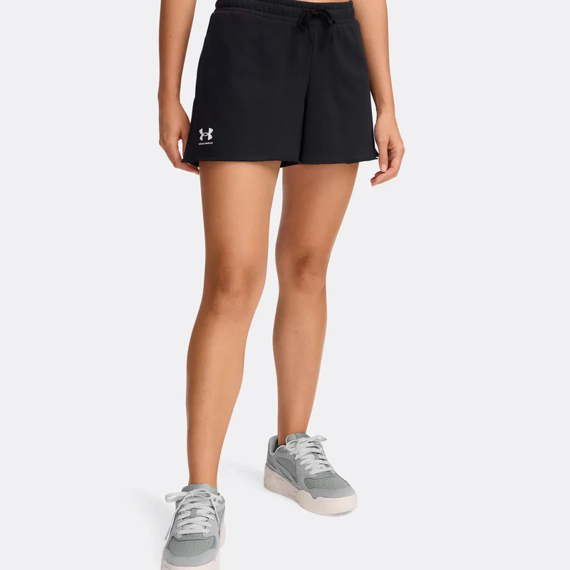 Rival Terry Shorts Damen - schwarz