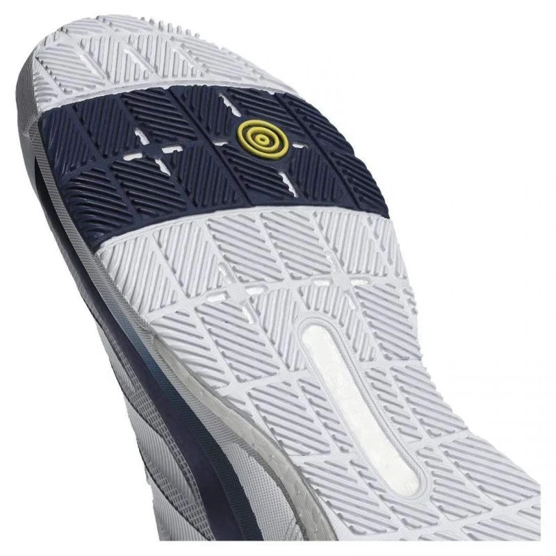 Adidas Padelschoen Crazyquick Boost Padel Heren Wit Blauw