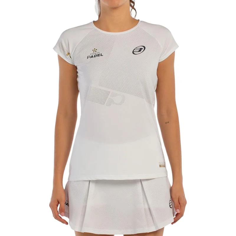 Bullpadel T-shirt Afore Dames Wit