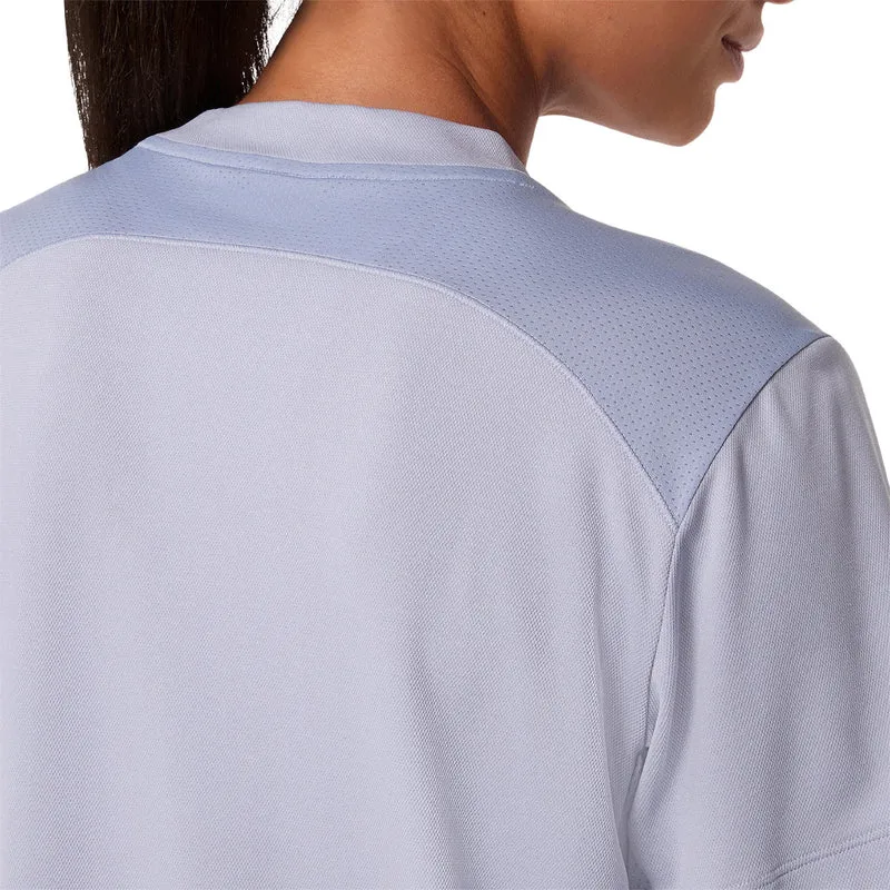 Asics T-Shirt Court SS Top Dames Grijs
