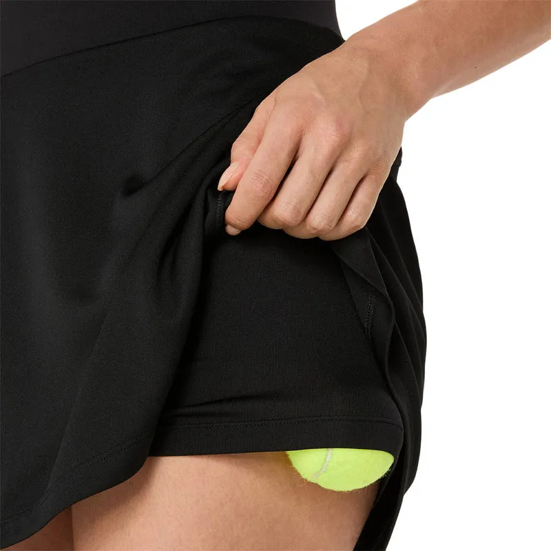 Asics Court Skirt Dames Zwart