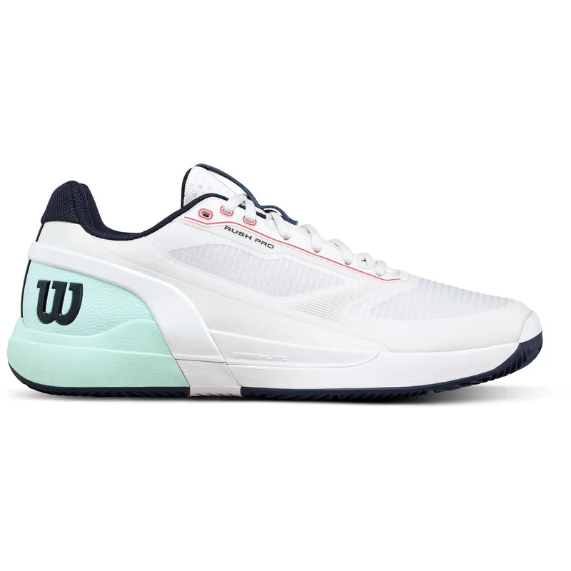 Wilson Tennisschoen Padelschoen Rush Pro 5 Clay Heren Wit