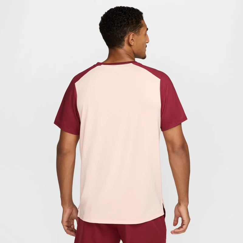 Court Dri-Fit Advantage T-Shirt Herren-Rot,Koralle