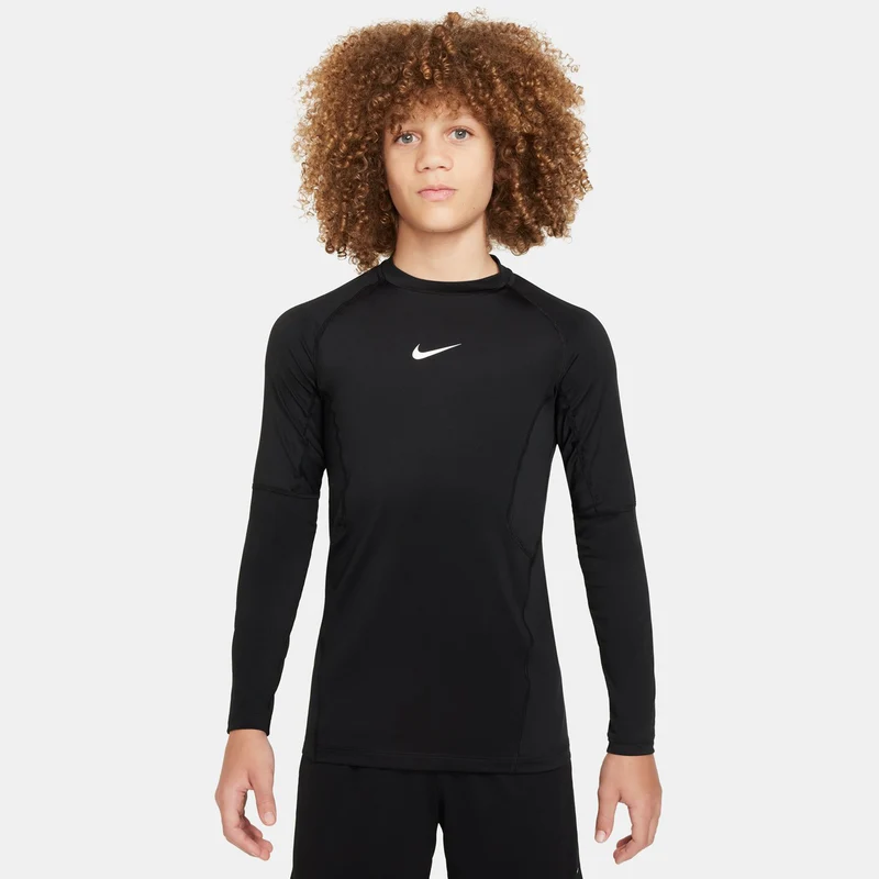Dri-Fit Pro Longsleeve Jungen-Schwarz