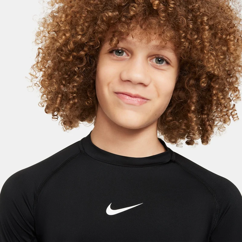 Dri-Fit Pro Longsleeve Jungen-Schwarz