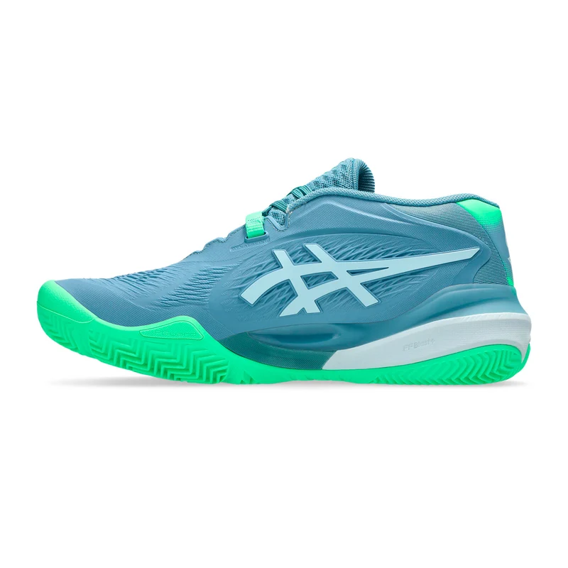 Gel-Resolution X Padelschuh Herren - blaugrau, neongrün