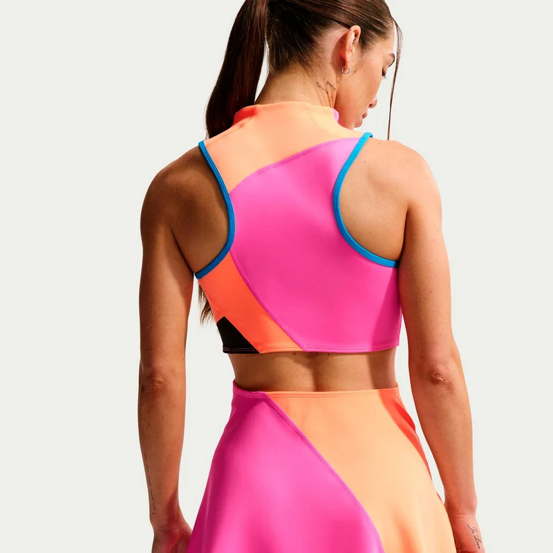 Aryna Sabalenka Court Dri-Fit Slam Kleid Damen-pink, mehrfarbig