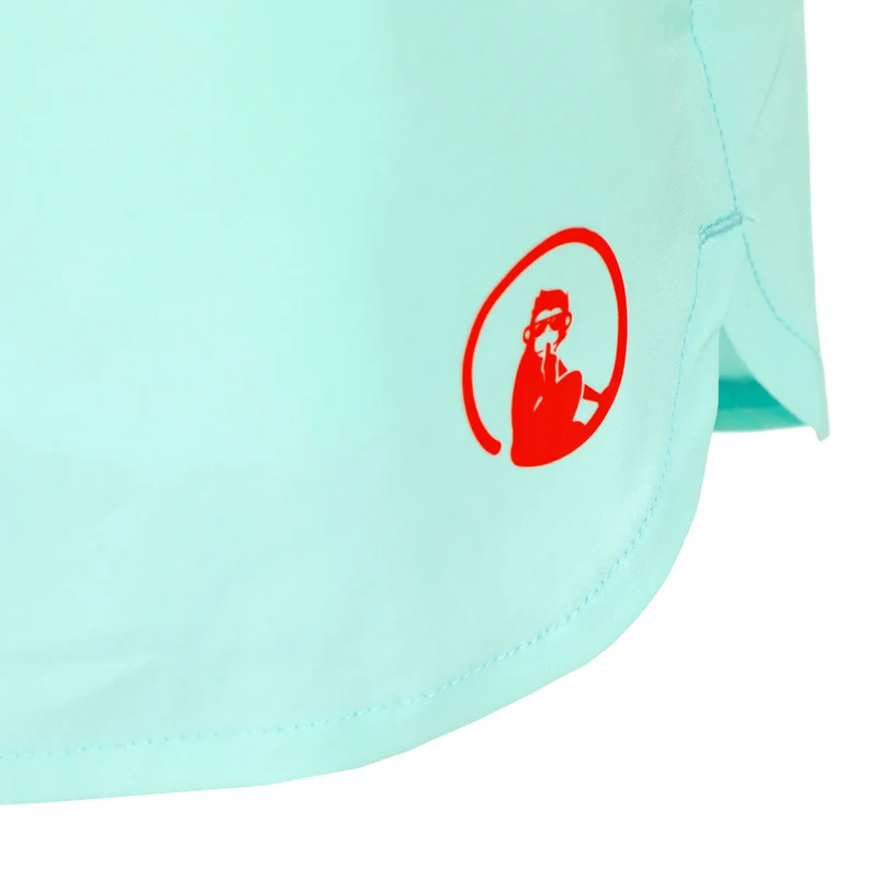 Wild Match 2in1 Shorts Damen-Türkis,Rot