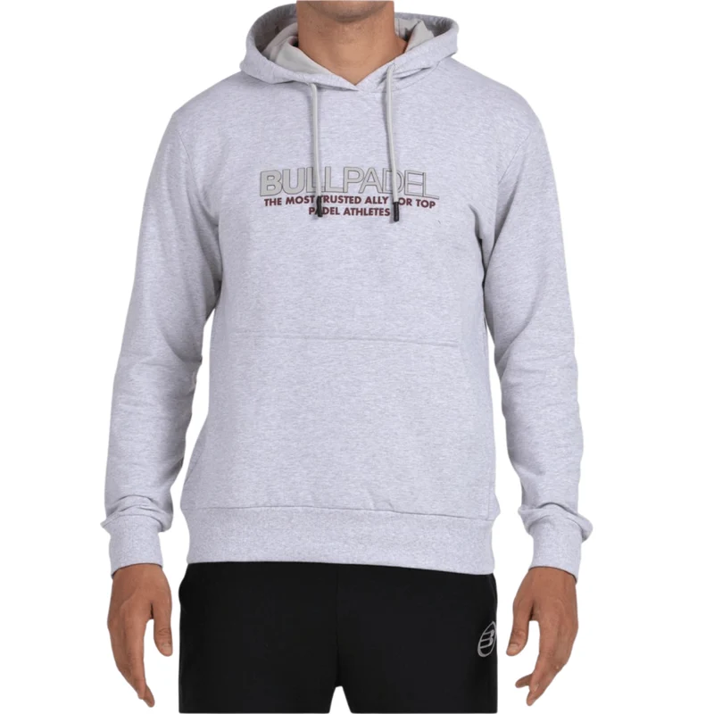 Bullpadel Hoodie Boyen Light Grey Vigore