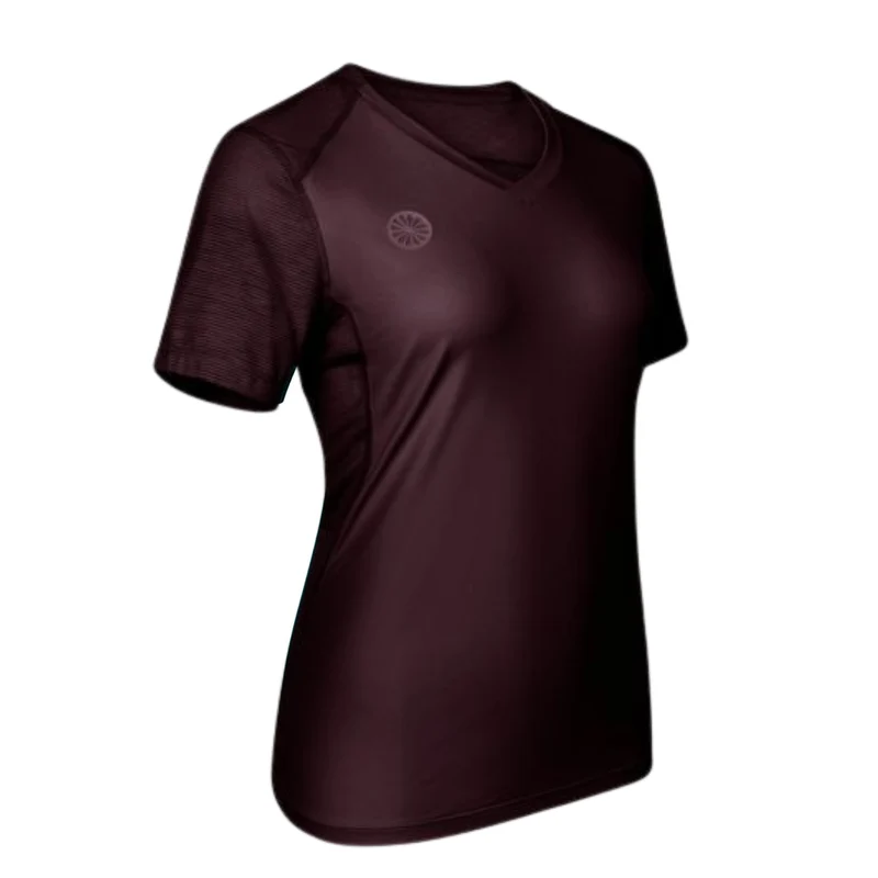 Indian Maharadja Dry Touch Tee W Dark Berry