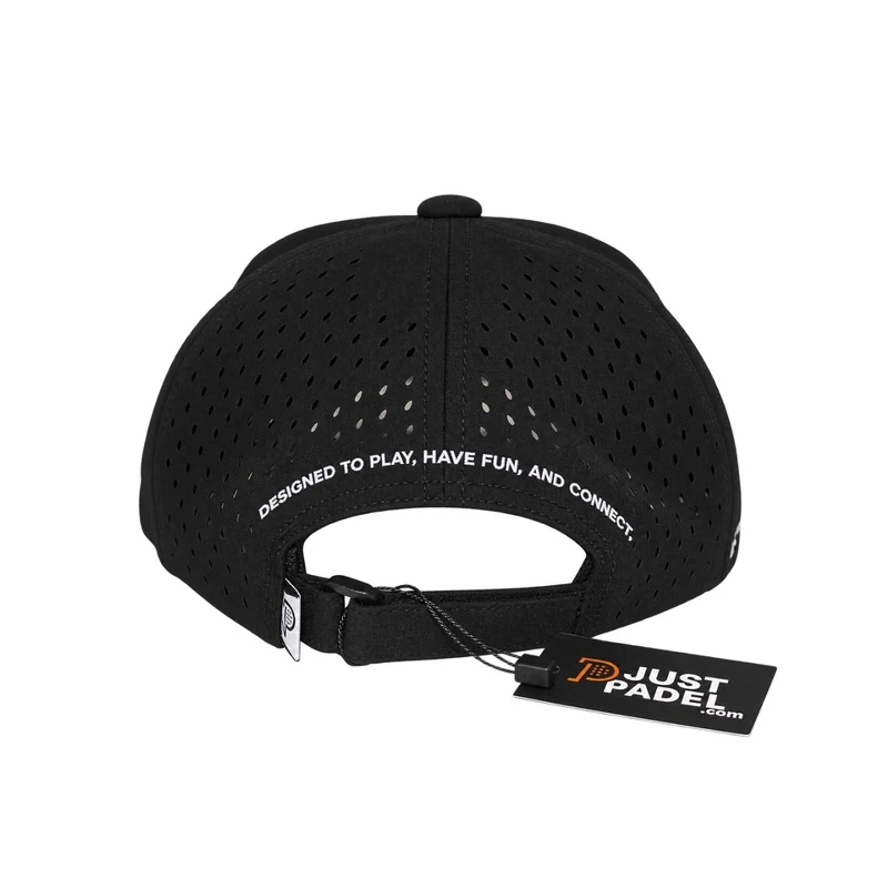 Justpadel X GARRINCHA Padel Sport Cap Black