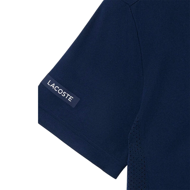 Camiseta Lacoste Novak Djokovic Regular fit Azul Marino 2026