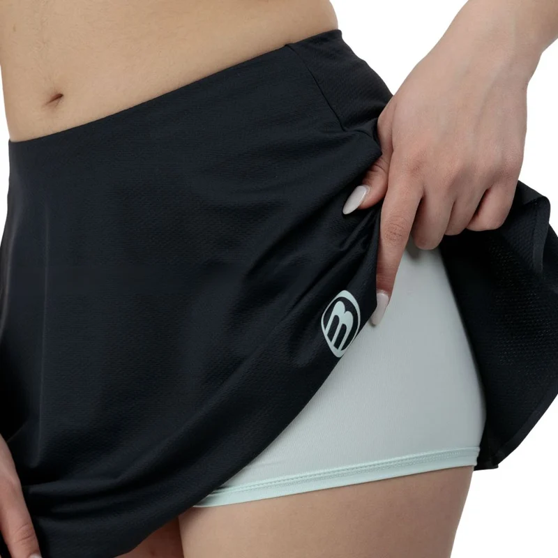 Bullpadel Skort Ademe Dames Zwart