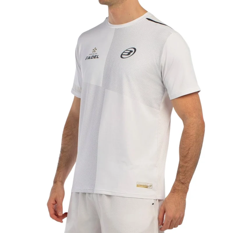 Bullpadel Shirt Buque Padel Heren Wit