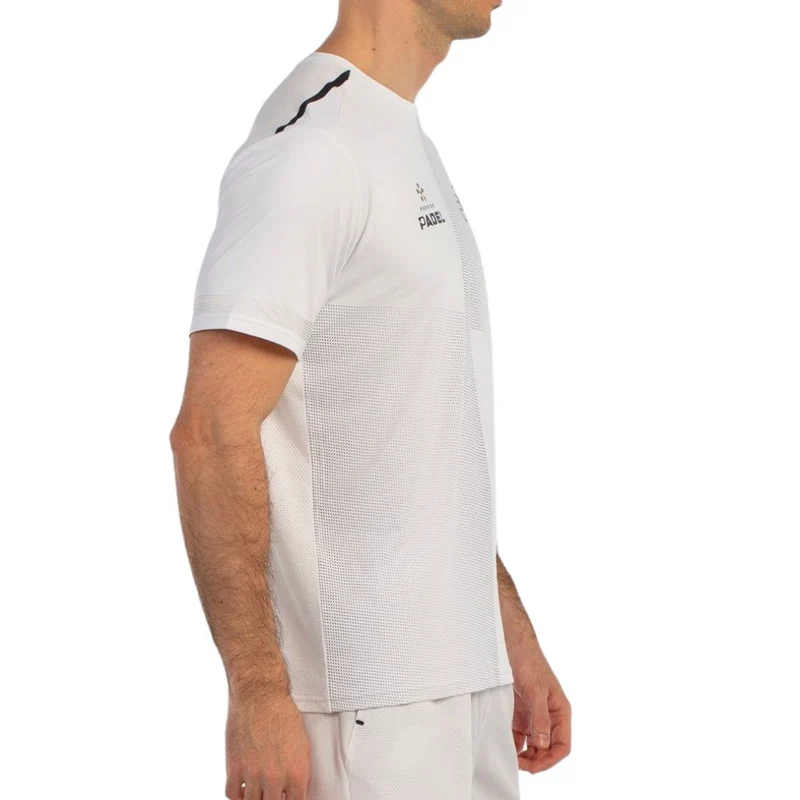 Bullpadel Shirt Buque Padel Heren Wit