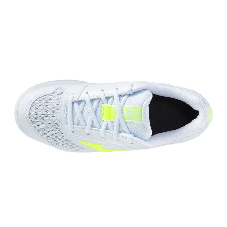 Mizuno Tennisschoen Padelschoen Break Shot 5 CC Dames Grijs Geel