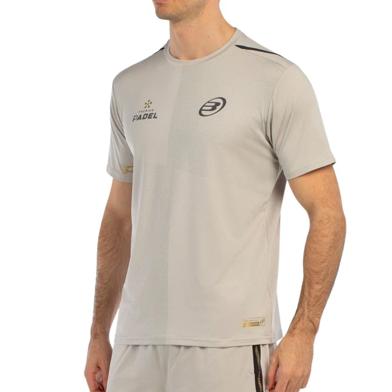 Bullpadel Shirt Buque Padel Heren Grijs