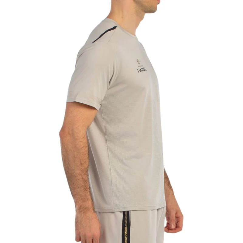 Bullpadel Shirt Buque Padel Heren Grijs