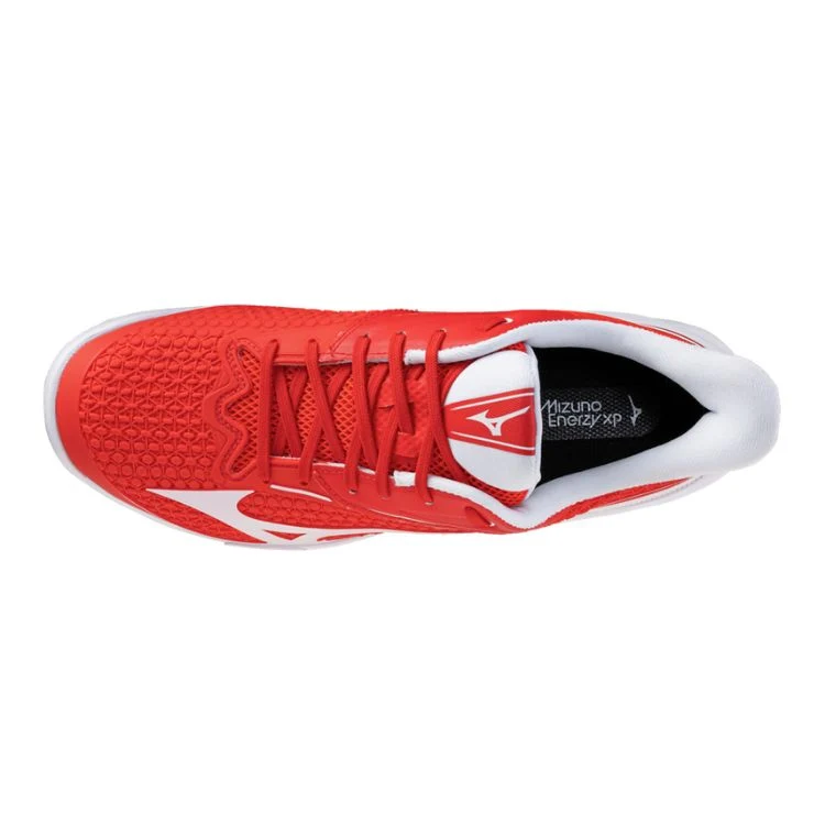 Mizuno Tennisschoen Padelschoen Wave Exceed Tour 7 CC Heren Rood Wit