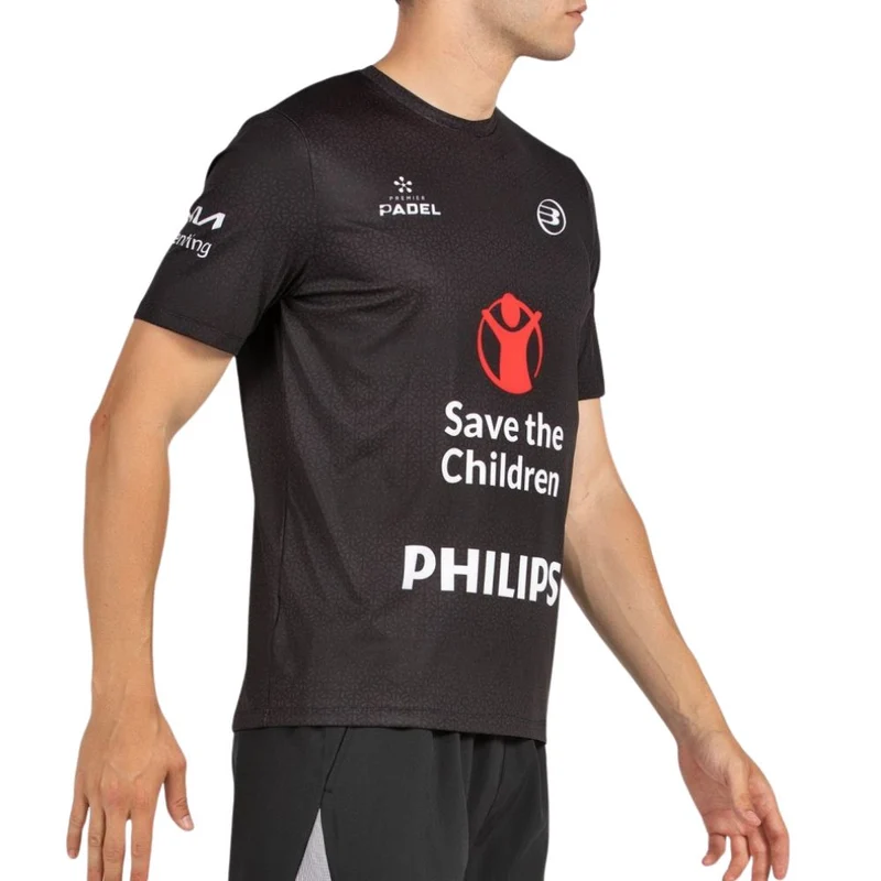 Bullpadel Shirt Mofero DN Padel Heren Zwart