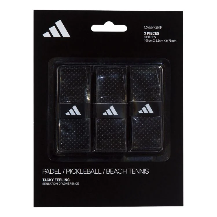 Adidas Overgrip Padel Perforated Zwart 3 Pack