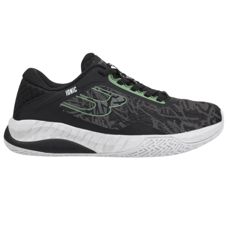 Bullpadel Padelschoen Ionic W 25V Dames Zwart Groen