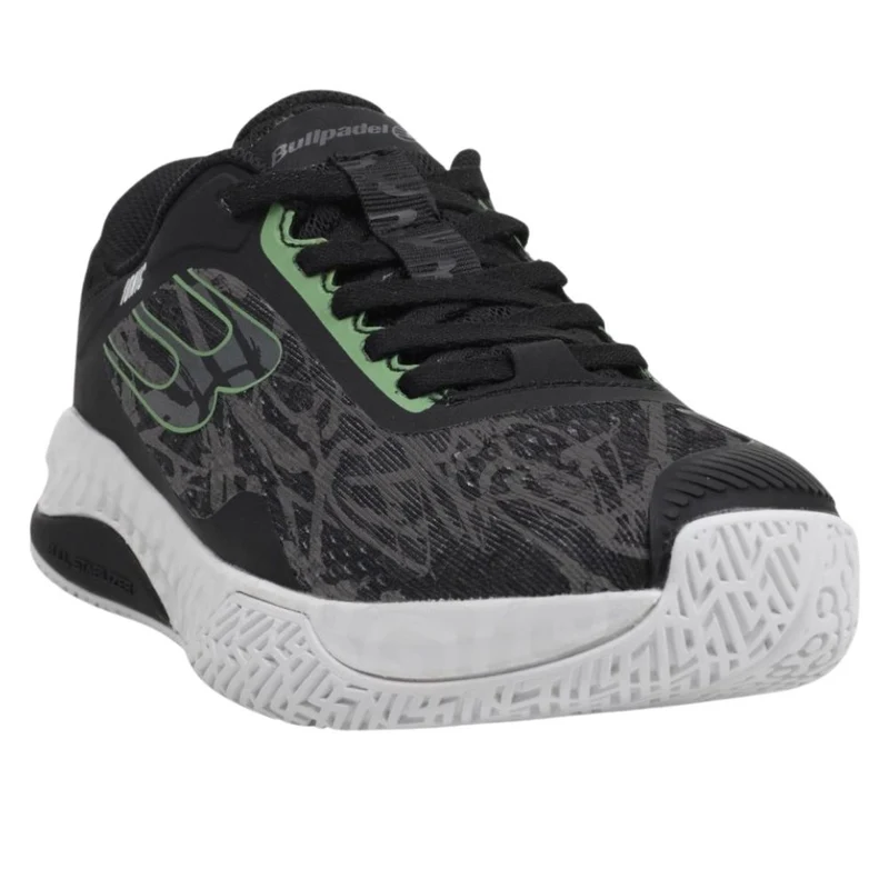 Bullpadel Padelschoen Ionic W 25V Dames Zwart Groen