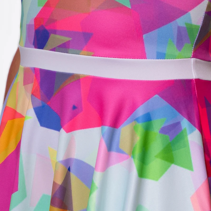 Kaleido Kleid Damen-Mehrfarbig