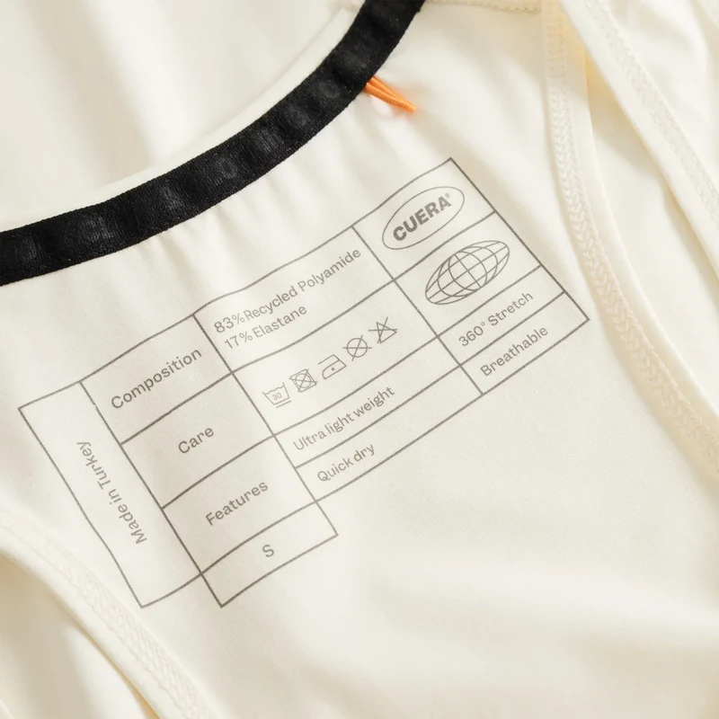 Cuera Oncourt Airy Ultra-Light Tank Top (Off White)