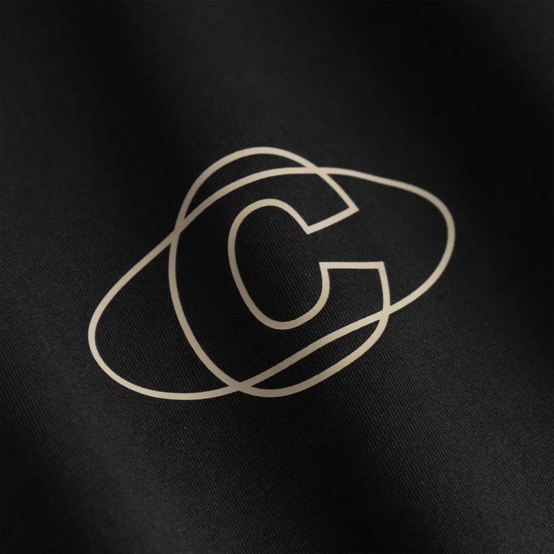 Cuera Flame Lightweight Long-Sleeve Polo (Black)