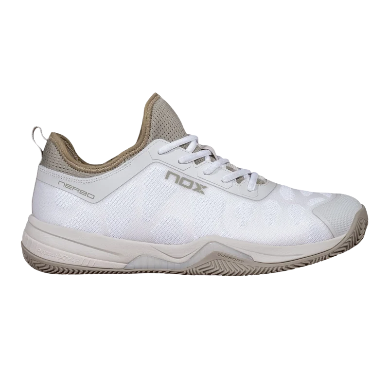 Zapatillas NOX Nerbo White/Vetiver 2026