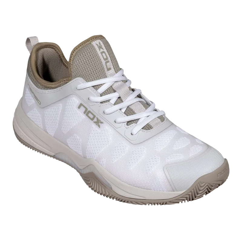 Zapatillas NOX Nerbo White/Vetiver 2026