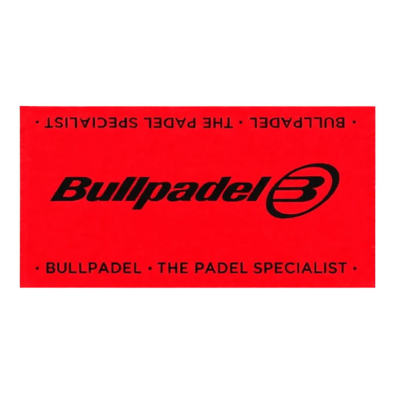 Toalla Bullpadel 150x90 Rojo 2026