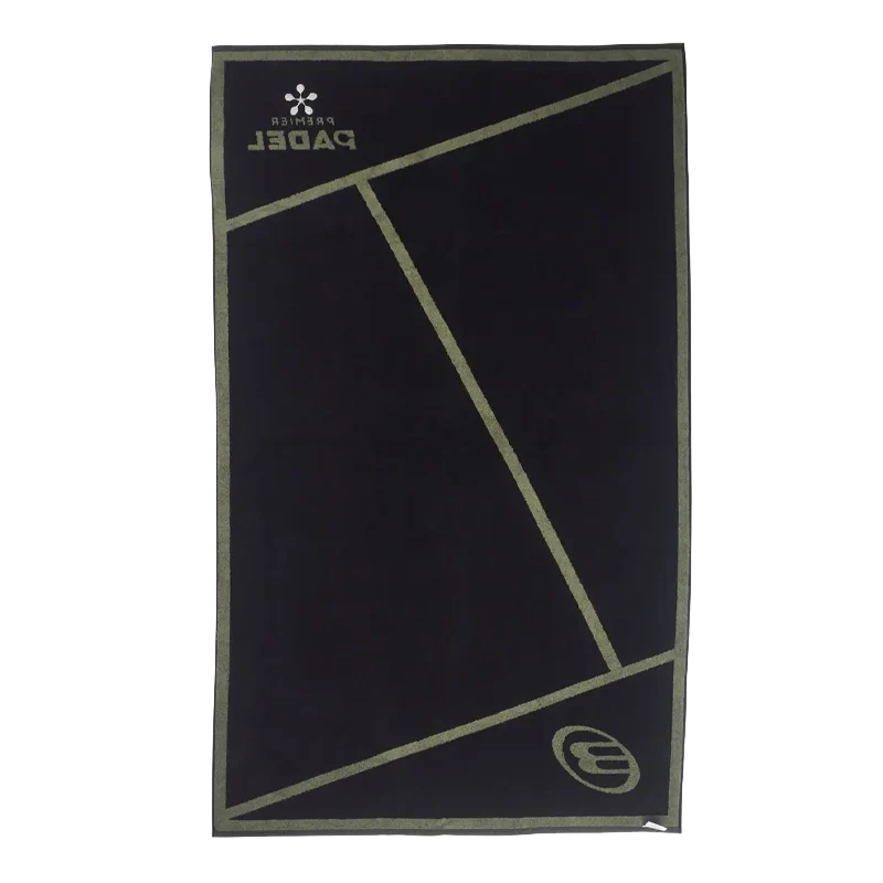 Toalla Bullpadel 100x50 Kaki/Negro 2026