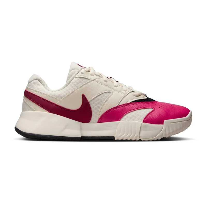 Court Lite 4 Sandplatzschuh Damen-Creme,Rot