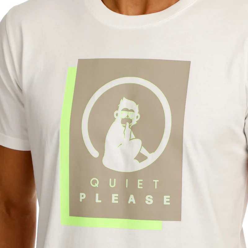 Wild Layer T-Shirt Herren-Weiß,Mehrfarbig