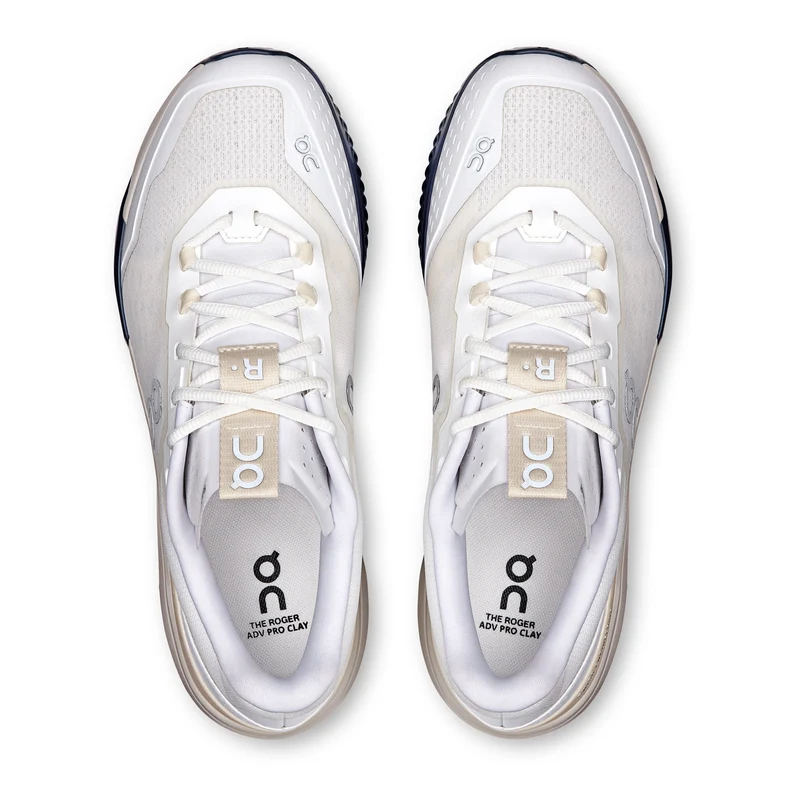 The Roger Advantage Pro Sandplatzschuh Herren-Weiß,Creme