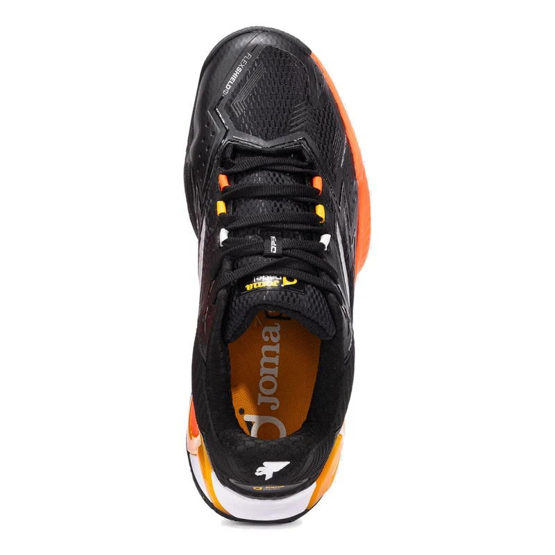 Open Padelschuh Herren - schwarz, orange