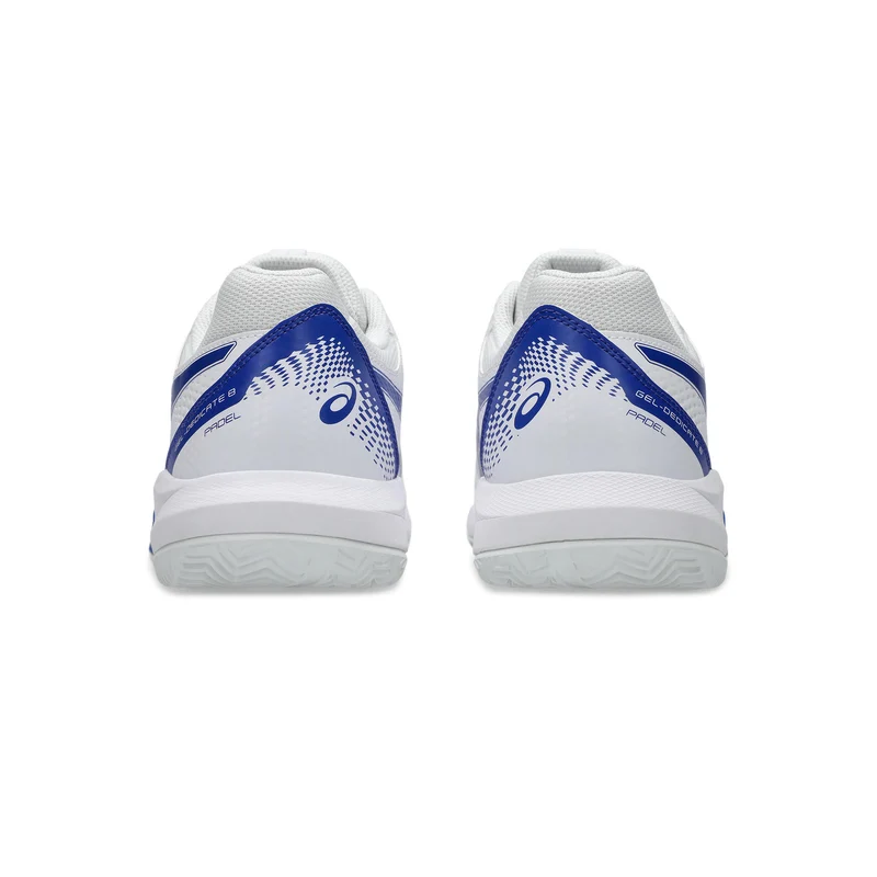 Gel-Dedicate 8 Padelschuh Herren-Weiß,Dunkelblau