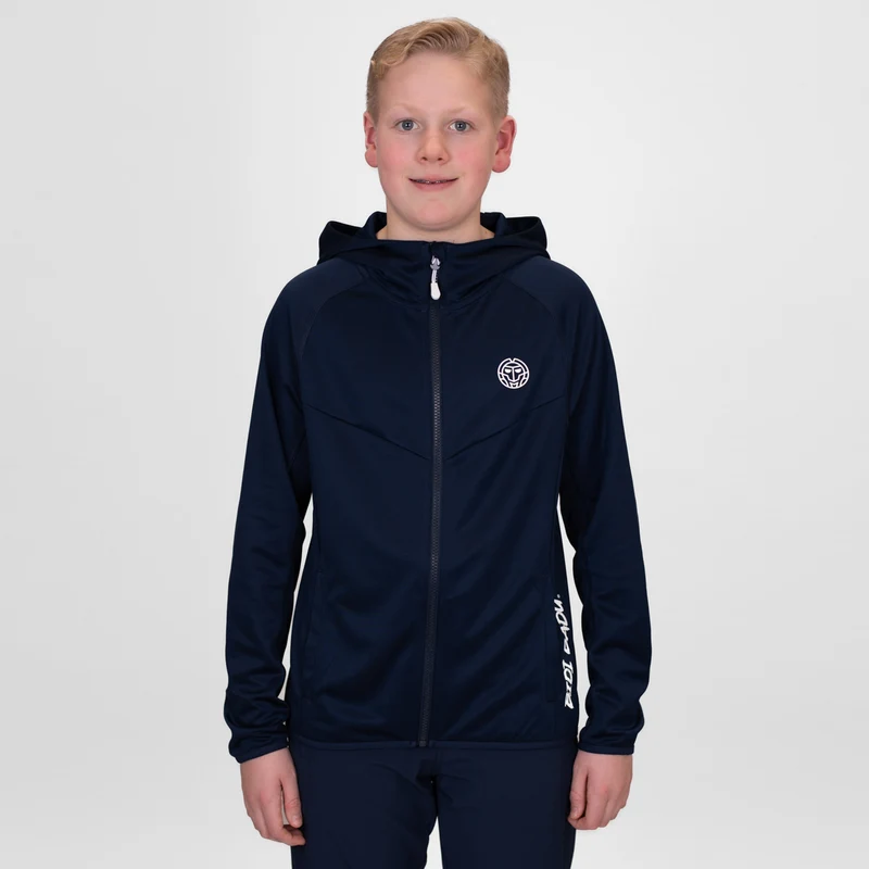 Crew Hood Trainingsjacke Jungen-Dunkelblau