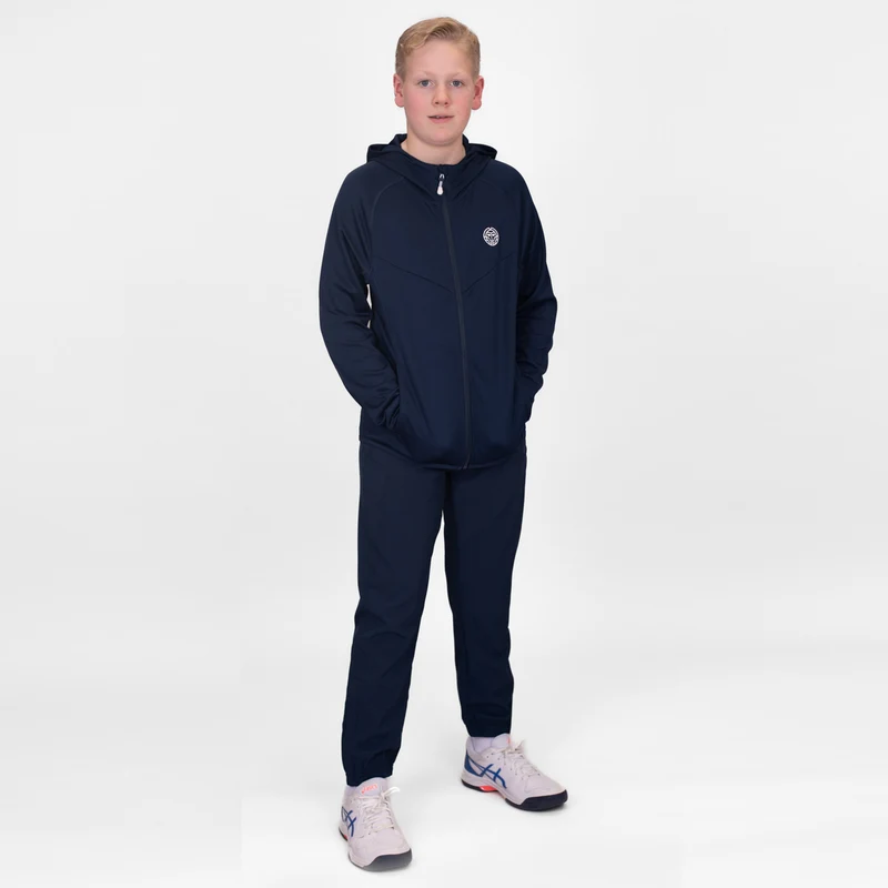 Crew Hood Trainingsjacke Jungen-Dunkelblau
