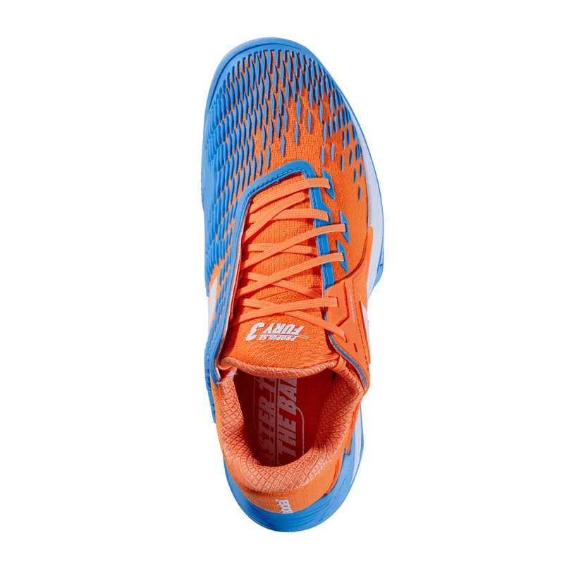 Propulse Fury 3 Sandplatzschuh Herren-Orange,Blau