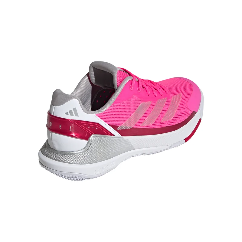 Crazyquick LS Padelschuh Damen - pink, silber