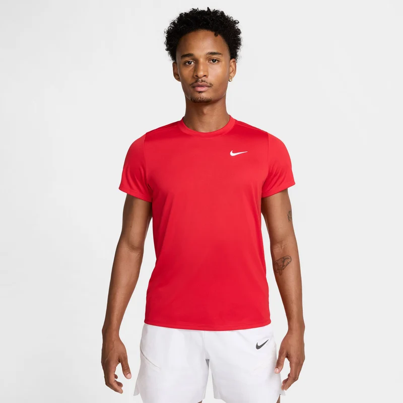 Court Dry Victory T-Shirt Herren-Rot,Weiß