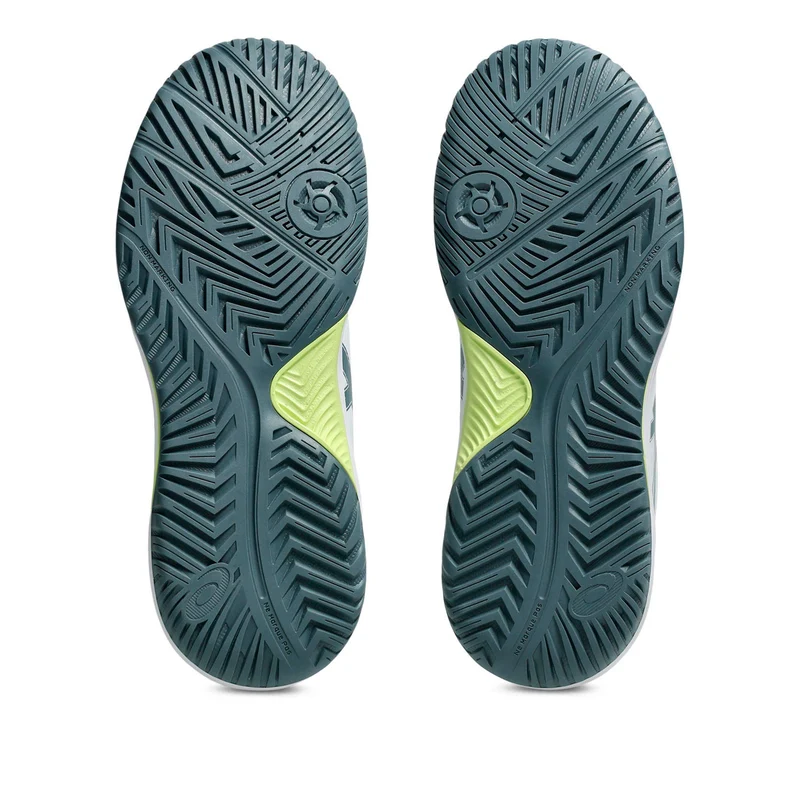 Gel-Dedicate 8 GS Allcourtschuh Kinder - weiß, grau