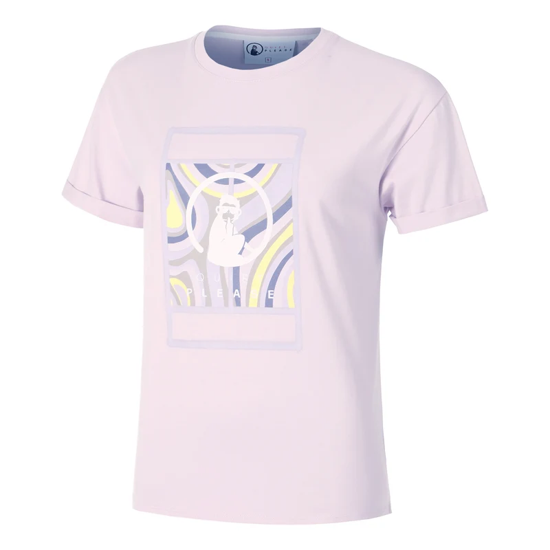 Mind Swirl Court T-Shirt Damen-Flieder,Mehrfarbig