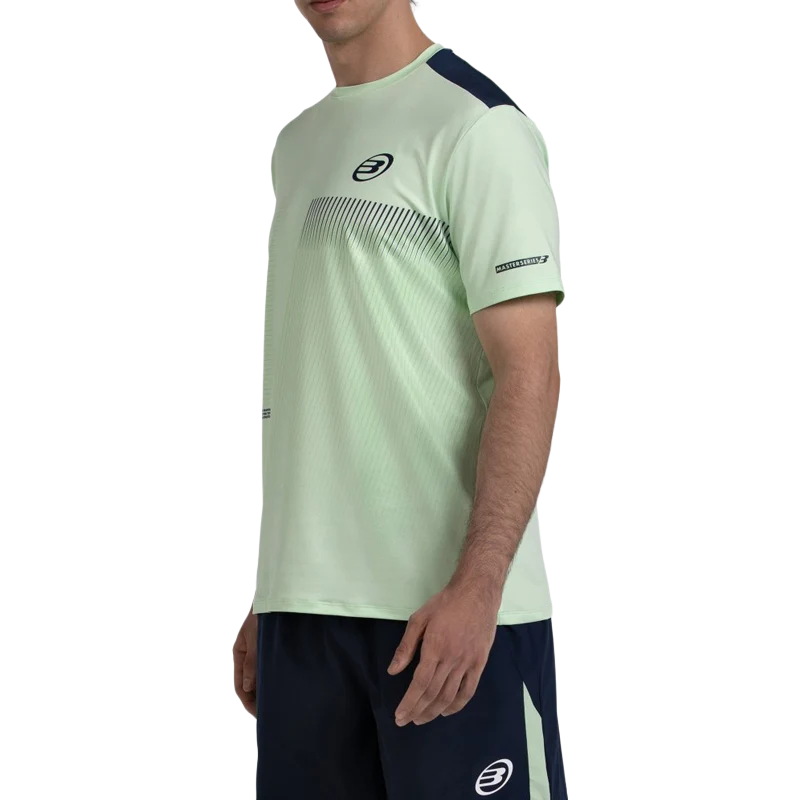 Camiseta Bullpadel Motril Verde Ácido 2026
