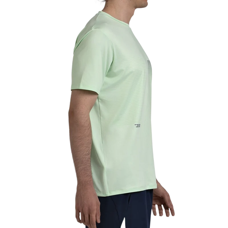 Camiseta Bullpadel Motril Verde Ácido 2026