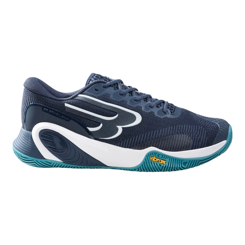 Zapatillas Bullpadel Hack Vibram 26V Azul Marino 2026