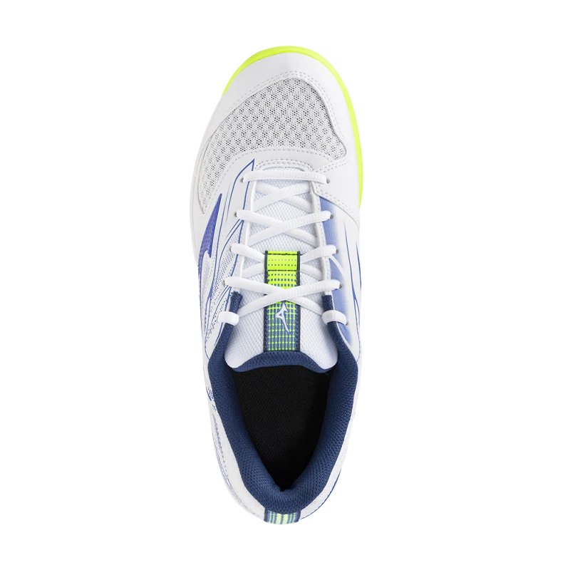 Zapatillas Mizuno Break Shot 5 CC Blanco/Amarillo 2026